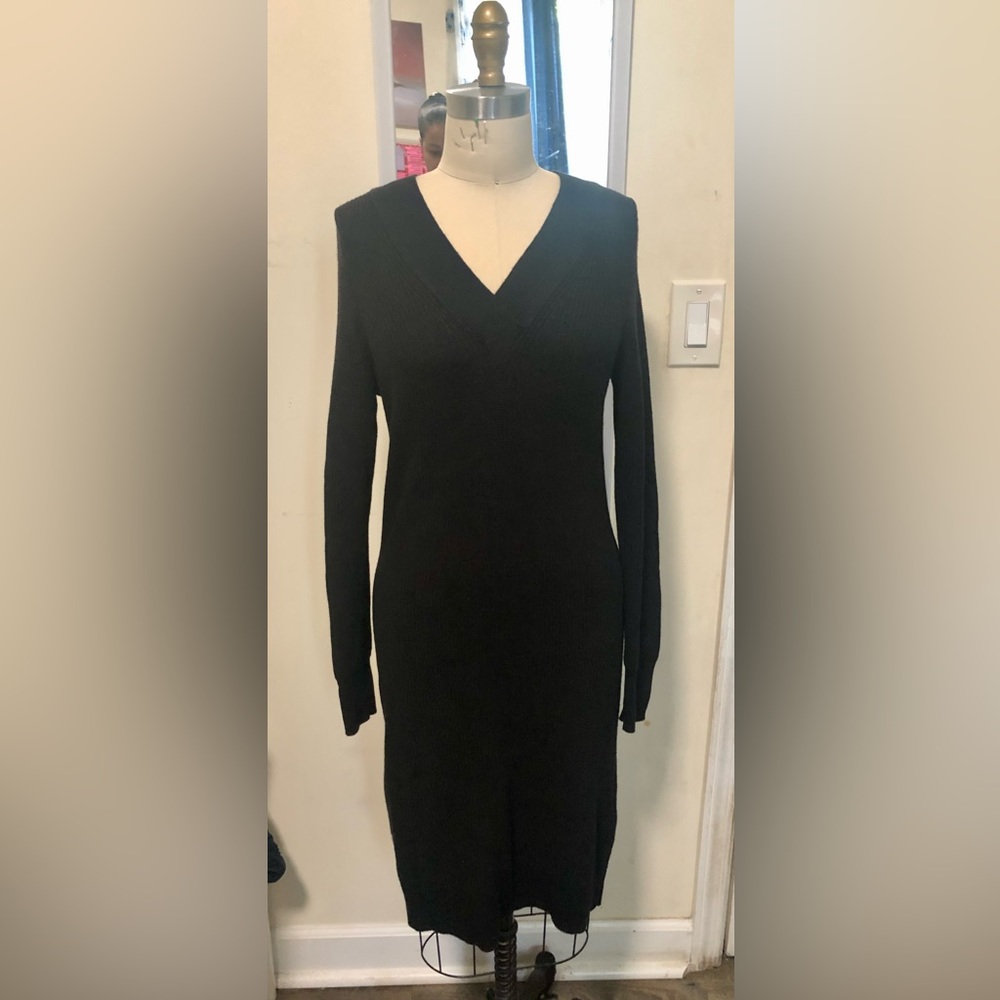 Women Gap sweater dress black